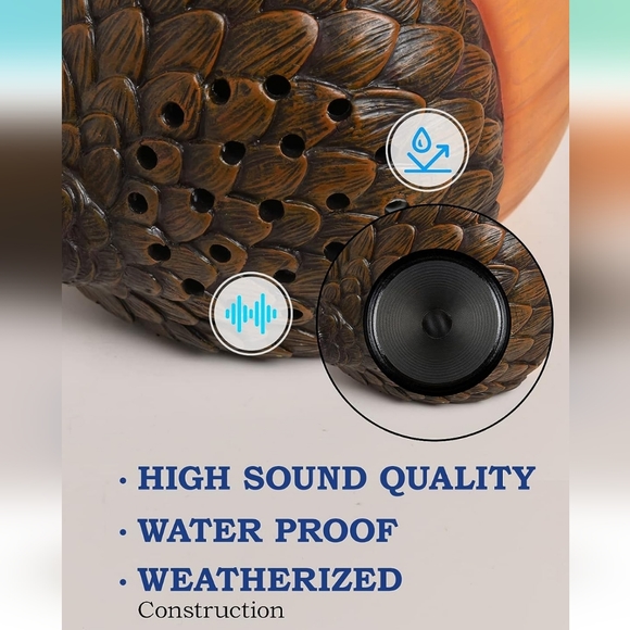 AXOSO Squirrel Bluetooth Speaker--Outdoor/Waterproof/Bluetooth - Picture 4 of 10
